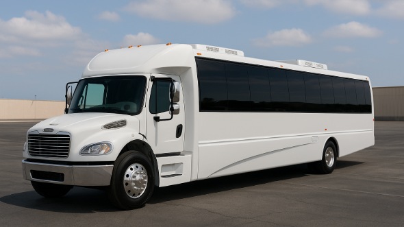 Exterior of Gardner Party Bus Company's 25 Passenger Party Bus in Gardner