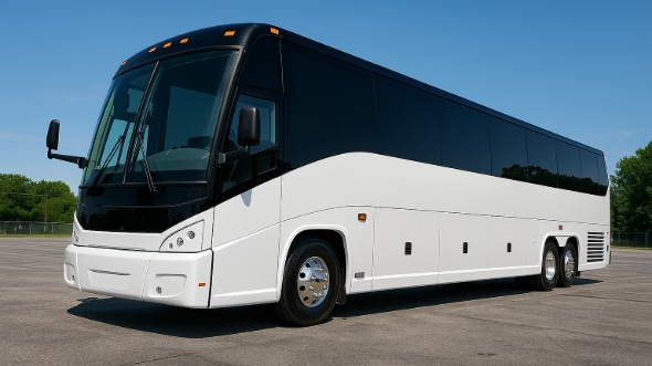 Exterior of Topeka Party Bus Company's 40 Passenger Party Bus in Topeka