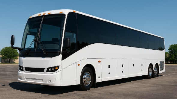Exterior of Kansas Party Bus Company's ADA Charter Bus in Kansas