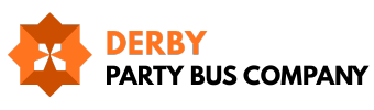 derby party bus company logo