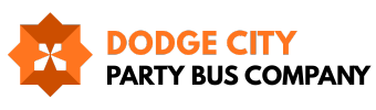 dodge city party bus company logo