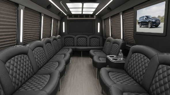 kansas 20 passenger party bus rental