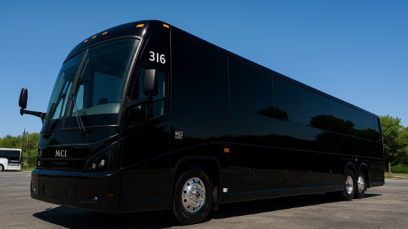 kansas government and military charter bus rental